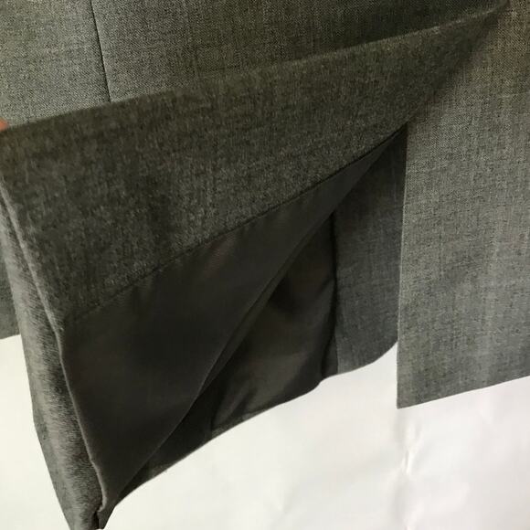 Meeting Street Mens Sportscoat Blazer Jacket Medium Gray Wool Poly Blend 42 R - Picture 10 of 12